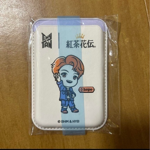 TinyTANコラボ BTS マグネットカードケース 【Jin】非売品 (しろ
