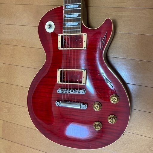 ジャンク エレキギター エドワーズ レスポール PUなし edwards e