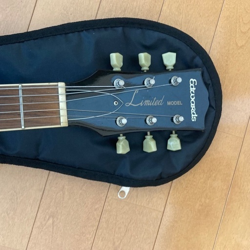 ジャンク エレキギター エドワーズ レスポール PUなし edwards e