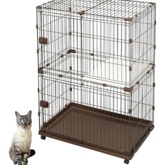 キャットケージ2段　アイリスオーヤマの画像