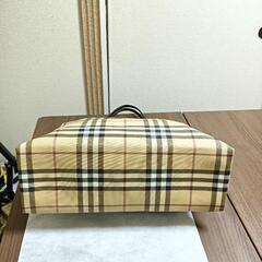 美品。本家　BURBERRY　ノヴァチェック柄　トートバッグの画像