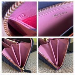 美品　PRADA プラダ　 ラウンドファスナーロングウォレット　 サフィアーノレザー　の画像