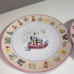 ディズニーリゾート 陶器 お皿2枚セットの画像