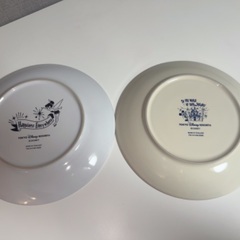 ディズニーリゾート 陶器 お皿2枚セットの画像