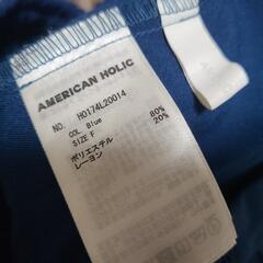 【AMERICAN HOLIC】プリーツスカート　サイズフリーの画像
