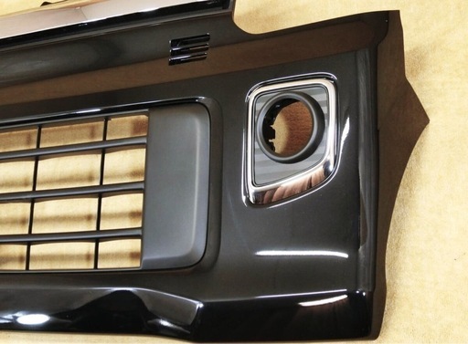 ○DA17W エブリィ PZターボ 純正 フロントバンパー ブルーイッシュ