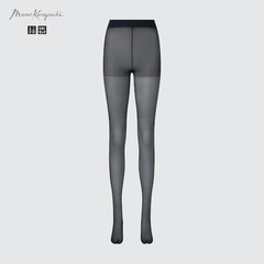シアータビストッキング　Uniqlo and Mame Kurogouchi 黒の画像