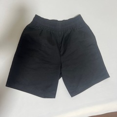 GU シェフショーツ　黒　BLACK ハーフパンツ　サイズsの画像