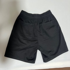 GU シェフショーツ　黒　BLACK ハーフパンツ　サイズsの画像