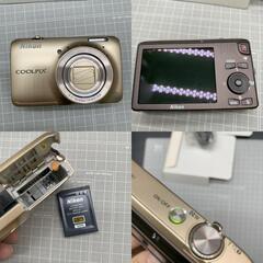 Nikon ニコン COOLPIX S6300 ゴールド系　コンパクトデジタルカメラ デジカメ コンデジ　動作未確認　美品の画像