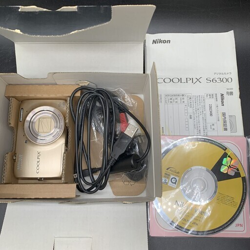 Nikon ニコン COOLPIX S6300 ゴールド系コンパクトデジタル