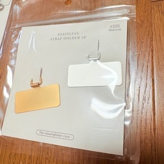 スリーコインズ ストラップ ホルダー ストラップホルダー ステンレス スマートの画像