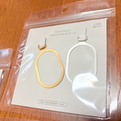 スリーコインズ ストラップ ホルダー ストラップホルダー ステンレス スマートの画像