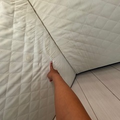 　3つ折り　ダブルマットレスの画像