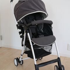 Aprica ベビーカー カルーンエアー メッシュ グレー 両対面・A形の画像