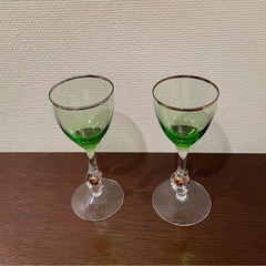 ワイングラス2点の画像