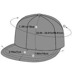 ロゴ入り ベースボールキャップ②の画像