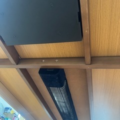 木製  6人掛け　ダイニングコタツ 布団付き セット  600W ハロゲンヒーター 155cm×80cm の画像