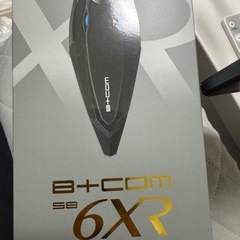 SHOEIグラムスターLサイズとBcom6XRの画像