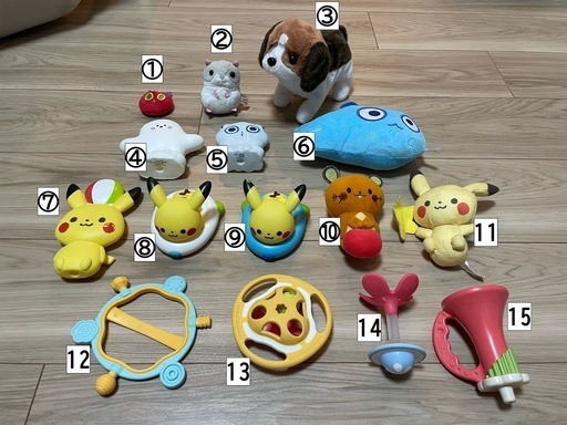 【中古】ポケモン　グッズ　まとめ おもちゃシナぷしゅポケモンなど (ak) 新小岩のおもちゃの中古