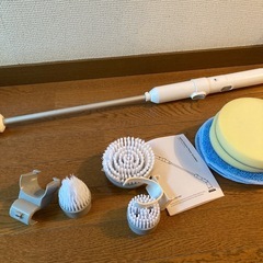 電動お掃除ブラシ　浴室　バスポリッシャーの画像