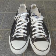 CONVERSE ALL STAR ブラック スニーカーの画像