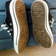 CONVERSE ALL STAR ブラック スニーカーの画像