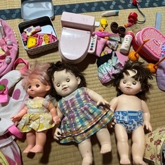 メルちゃん、ぽぽちゃんセットの画像