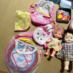 メルちゃん、ぽぽちゃんセットの画像