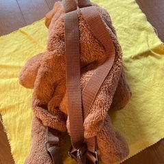 バックパックかぬいぐるみとしてもの画像