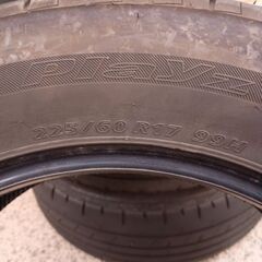 225/60R17 ﾌﾞﾘﾁﾞｽﾄﾝ 2023年 夏ﾀｲﾔ 4本 工賃込 ﾀｲﾔ処分費込の画像