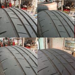 225/60R17 ﾌﾞﾘﾁﾞｽﾄﾝ 2023年 夏ﾀｲﾔ 4本 工賃込 ﾀｲﾔ処分費込の画像