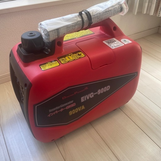 、ナカトミ（NAKATOMI）のインバーター発電機「EIVG-900D」