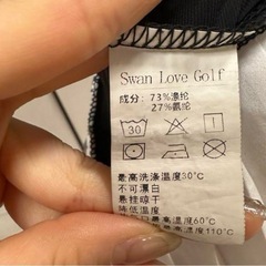 スワンラブゴルフ ワンピース Sサイズの画像