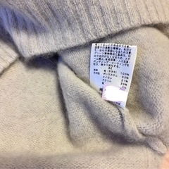 INDIVI インディヴィ クルーネックニットプルオーバー の画像