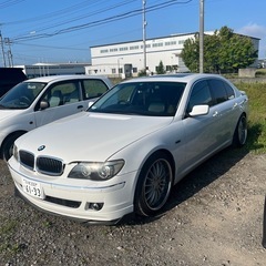 車両交換受付 BMW E65 740i 格安現状販売 の画像