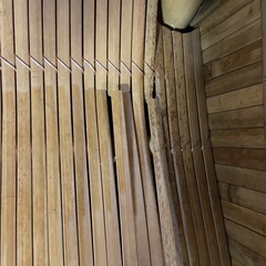 梅里竹芸」健康長椅子（3人 掛け）国産 竹製品 竹家具の画像