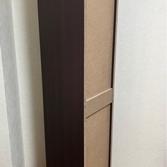 タナリオ 収納キャビネット 5段 幅31cm 奥行29cm 高さ150cm ダークブラウン　正規購入9480円→1/3以下のお値下げ✨の画像