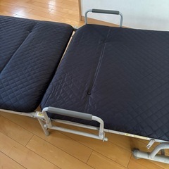 簡易　折りたたみベッド　シングルの画像