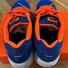 新品未使用　AIR RELENTLESS ナイキ　デッドストック スニーカー 青/オレンジ　27.5の画像