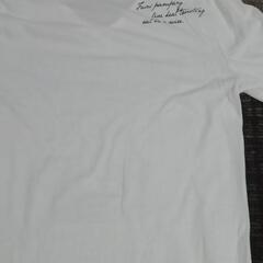 グラフィックプリント Tシャツ Mサイズ ホワイト ２枚組の画像