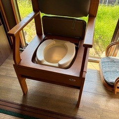 介護用ポータブルトイレの画像