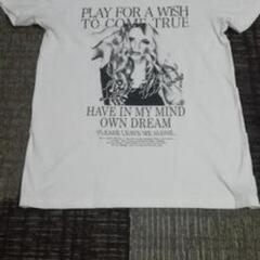 グラフィックプリント Tシャツ Mサイズ ホワイト ２枚組の画像