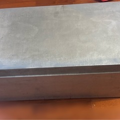 金属製　収納ボックス 蓋付き　収納　BOXの画像