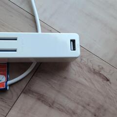 [超美品]延長コード　USBもOkの画像