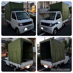 ミニキャブトラック❗️ 幌付き❗️ 車検令和8年12月❗️ ETC付き❗️ KENWOODオーディオ付き❗️の画像