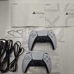 新型 PlayStation 5 slim CFIJ-10018 DualSense ワイヤレスコントローラー ダブルパックの画像