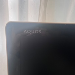 SHARP AQUOS 液晶カラーテレビ リモコン付の画像