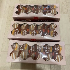 新品未開封 60個 クリームケーキ チョコ 消費期限 26年3月 