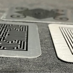 【未使用】コースター 迷路 金属製 60枚 セット 昭和 レトロの画像